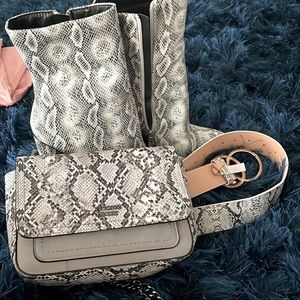 Fashion nova bootie boots SET All 3